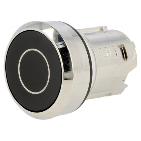 Comutator apăsare 22mm negru | Electronic-mag.ro | Componente Electronice