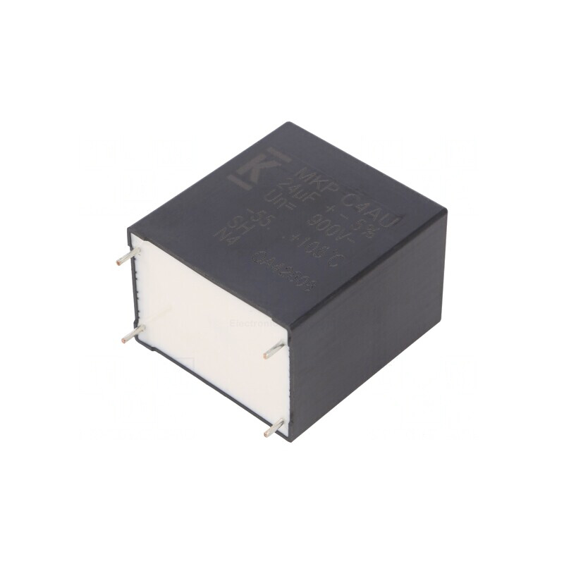 Condensator Polipropilenă DC-Link 24uF 3,2mΩ THT ±5% | Electronic-mag.ro | Componente Electronice Condensator Polipropilenă DC-Link 24uF 3,2mΩ THT ±5% | Electronic-mag.ro | Componente Electronice