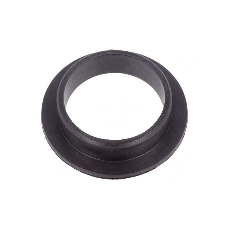 Lagăr manşon alunecător cu flanşă 23mm x 20mm negru | Electronic-mag.ro | Componente Electronice