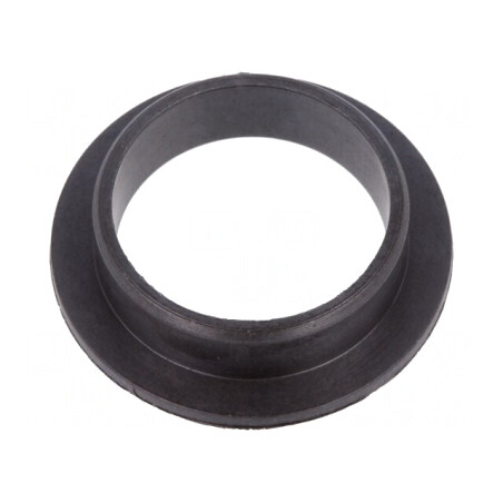 Lagăr manşon alunecător cu flanşă 23mm x 20mm negru | Electronic-mag.ro | Componente Electronice
