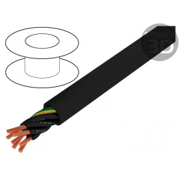 Cablu Electric Neecranat 14G1,5mm2 600V Negru | Electronic-mag.ro | Componente Electronice