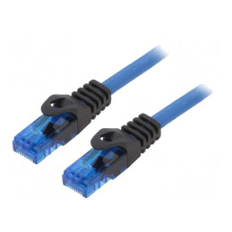 Patch Cord U/UTP Cat6a Albastru 5m | Electronic-mag.ro | Componente Electronice