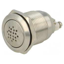 Semnalizator acustic 85dB IP50 Ø19mm | Electronic-mag.ro | Componente Electronice