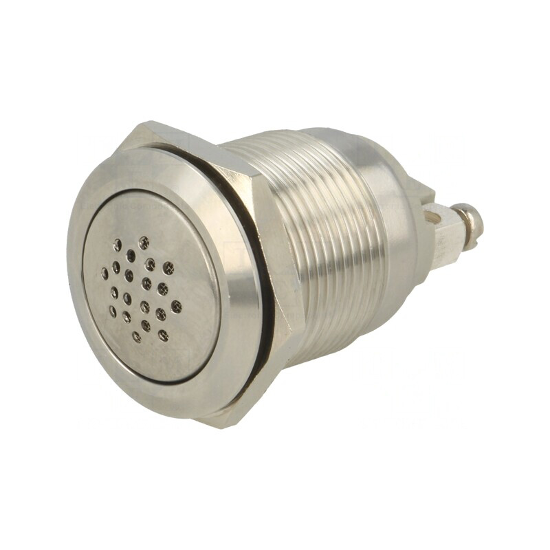 Semnalizator acustic 85dB IP50 Ø19mm | Electronic-mag.ro | Componente Electronice