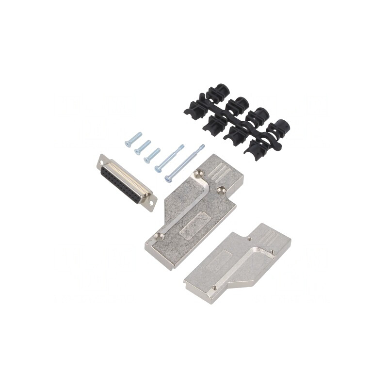 Mufă D-Sub 25 PIN Mamă unghi 90° pentru Cablu | Electronic-mag.ro | Componente Electronice Mufă D-Sub 25 PIN Mamă unghi 90° pentru Cablu | Electronic-mag.ro | Componente Electronice
