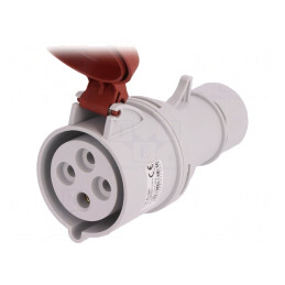 Conector alimentare trifazat 32A 400VAC IP44 | Electronic-mag.ro | Componente Electronice