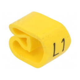 Markere Marcaj PVC Galben 8-16mm | Electronic-mag.ro | Componente Electronice