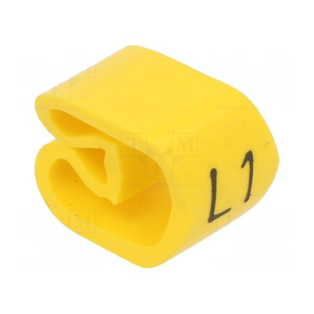Markere Marcaj PVC Galben 8-16mm | Electronic-mag.ro | Componente Electronice