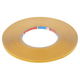 Bandă dublă adezivă albă 6mm x 50m | Electronic-mag.ro | Componente Electronice