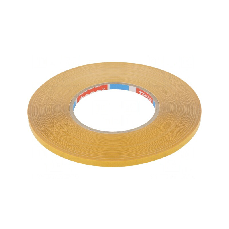 Bandă dublă adezivă albă 6mm x 50m | Electronic-mag.ro | Componente Electronice