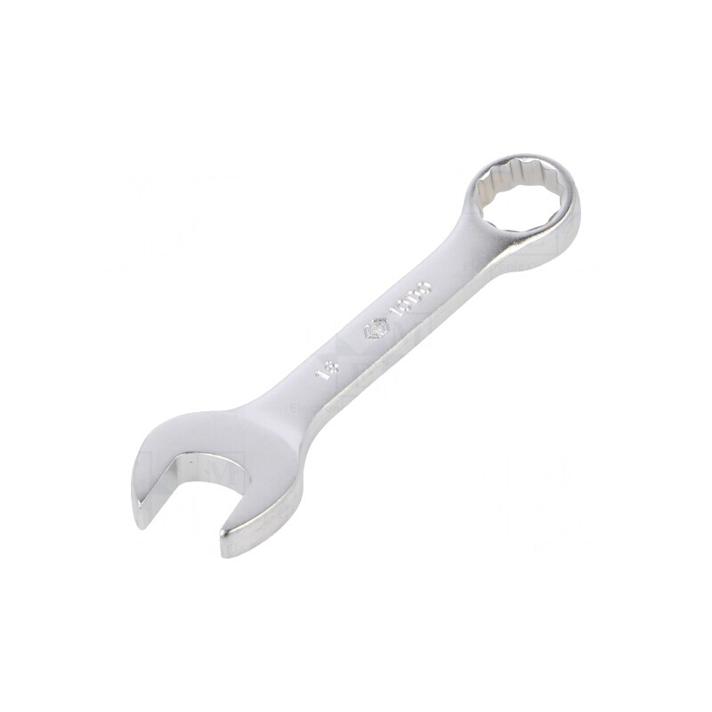 Cheie combinată 16mm scurtă oțel crom-vanadium 125mm | Electronic-mag.ro | Componente Electronice