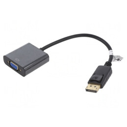 Convertor DisplayPort 0.15m Negru | Electronic-mag.ro | Componente Electronice