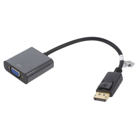 Convertor DisplayPort 0.15m Negru | Electronic-mag.ro | Componente Electronice