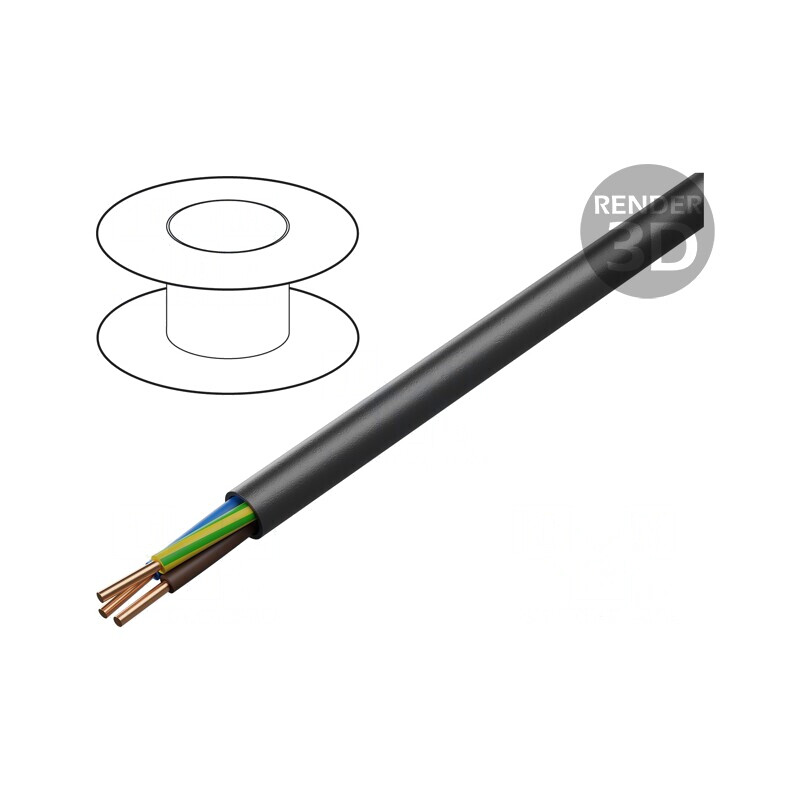 Cablu Electric YKY 3G10mm2 100m Negru | Electronic-mag.ro | Componente Electronice Cablu Electric YKY 3G10mm2 100m Negru | Electronic-mag.ro | Componente Electronice
