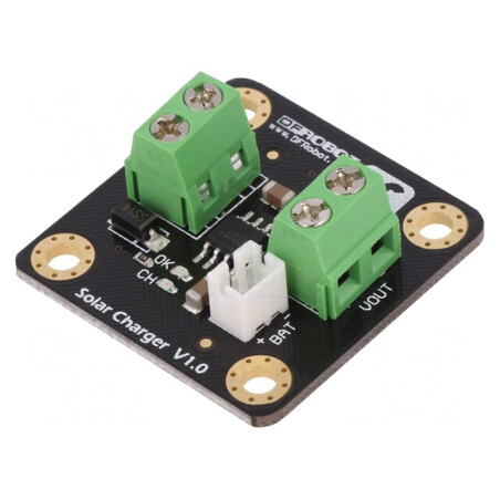 Încărcător Solar pentru Baterii Li-Po/Li-Ion 4,2V 4,4÷6VDC | Electronic-mag.ro | Componente Electronice