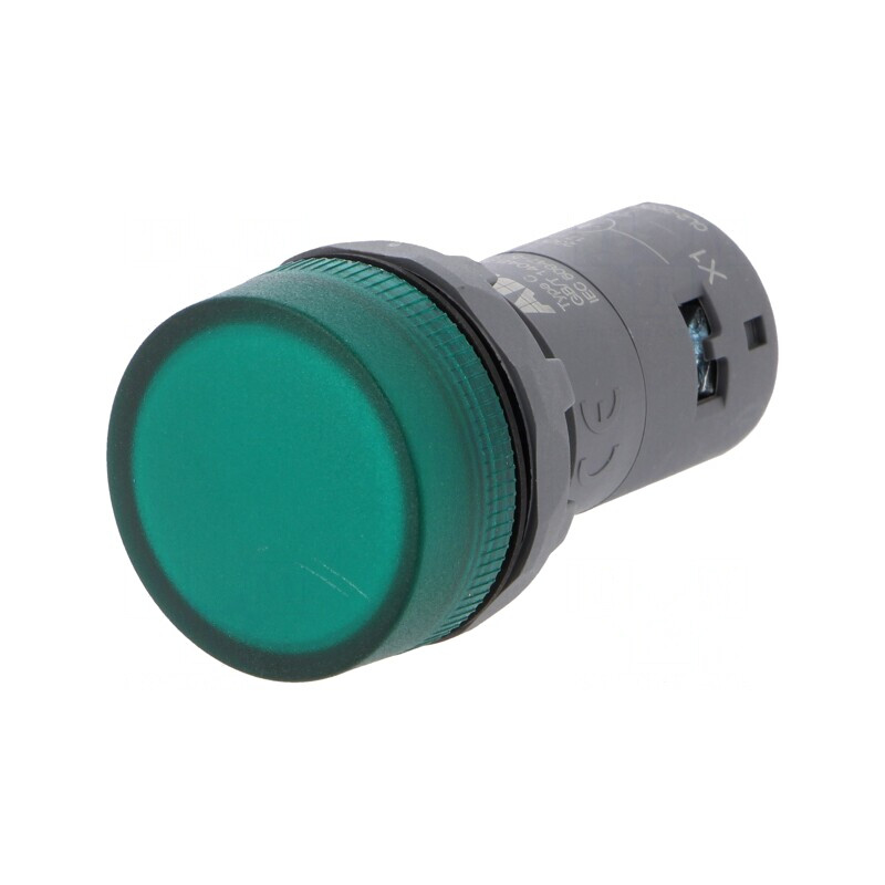 Lumină de Control LED 22mm 230VAC | Electronic-mag.ro | Componente Electronice