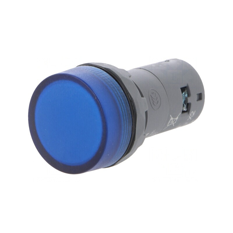 Lumină de Control LED 22mm 230V 25-70°C | Electronic-mag.ro | Componente Electronice