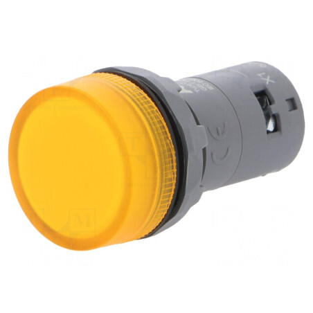 Lumină de control LED 22mm 230V | Electronic-mag.ro | Componente Electronice