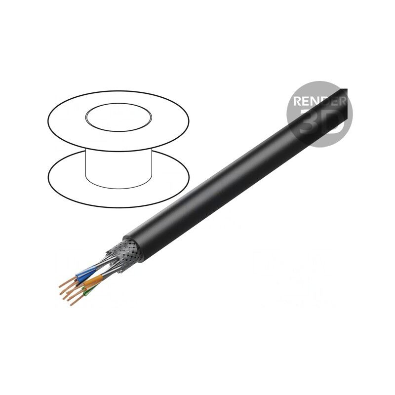 Cablu de Date ETHERLINE® Cat.5 4x2x26AWG | Electronic-mag.ro | Componente Electronice Cablu de Date ETHERLINE® Cat.5 4x2x26AWG | Electronic-mag.ro | Componente Electronice