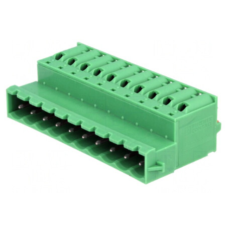 Regletă de conexiuni deconectabilă 10 piste 5,08mm | Electronic-mag.ro | Componente Electronice