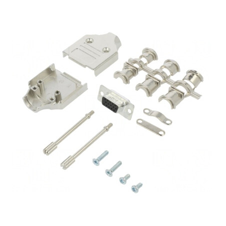 Conector D-Sub HD 15 Pin Mamă Lipire pe Cablu Gold Flash 13mm | Electronic-mag.ro | Componente Electronice