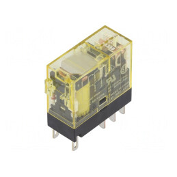 Releu Electromagnetic DPDT 230VAC 8A | Electronic-mag.ro | Componente Electronice
