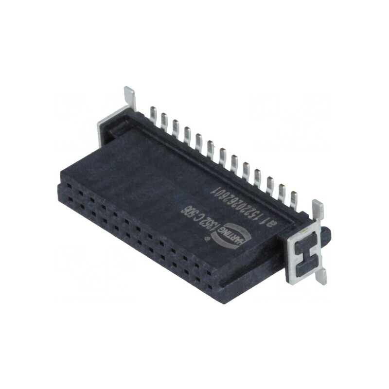 Conector PCB-PCB Mamă 26 PIN 1,27mm Har-flex 2,3A | Electronic-mag.ro | Componente Electronice
