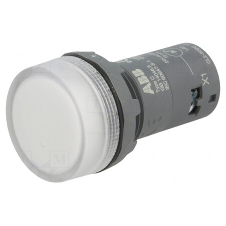 Lumină de Control LED 22mm 24VAC | Electronic-mag.ro | Componente Electronice