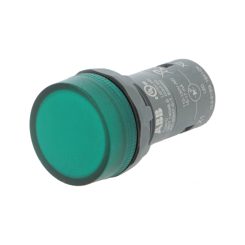 Lumină de Control LED Verde 22mm | Electronic-mag.ro | Componente Electronice Lumină de Control LED Verde 22mm | Electronic-mag.ro | Componente Electronice