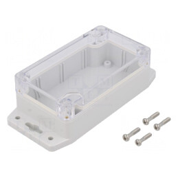 Carcasă Universală cu Lame de Fixare 65x115x40mm | Electronic-mag.ro | Componente Electronice