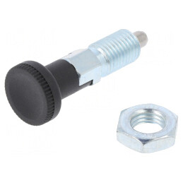 Bolț de fixare M12 Zinc 6mm Oțel