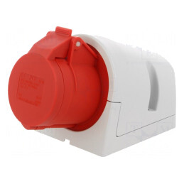 Conector alimentare AC trifazat 16A 400VAC IP44 | Electronic-mag.ro | Componente Electronice