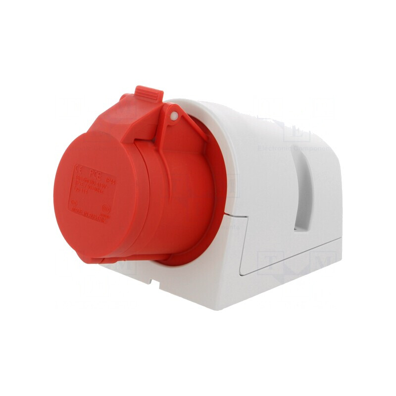 Conector alimentare AC trifazat 16A 400VAC IP44 | Electronic-mag.ro | Componente Electronice