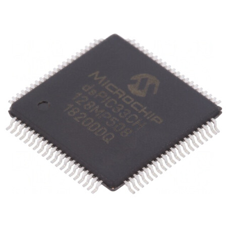 Microcontroler dsPIC 128kB 20kB SRAM TQFP80 3-3.6V | Electronic-mag.ro | Componente Electronice