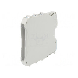 Carcasă pentru șină DIN poliamidă gri UL94V-0 | Electronic-mag.ro | Componente Electronice