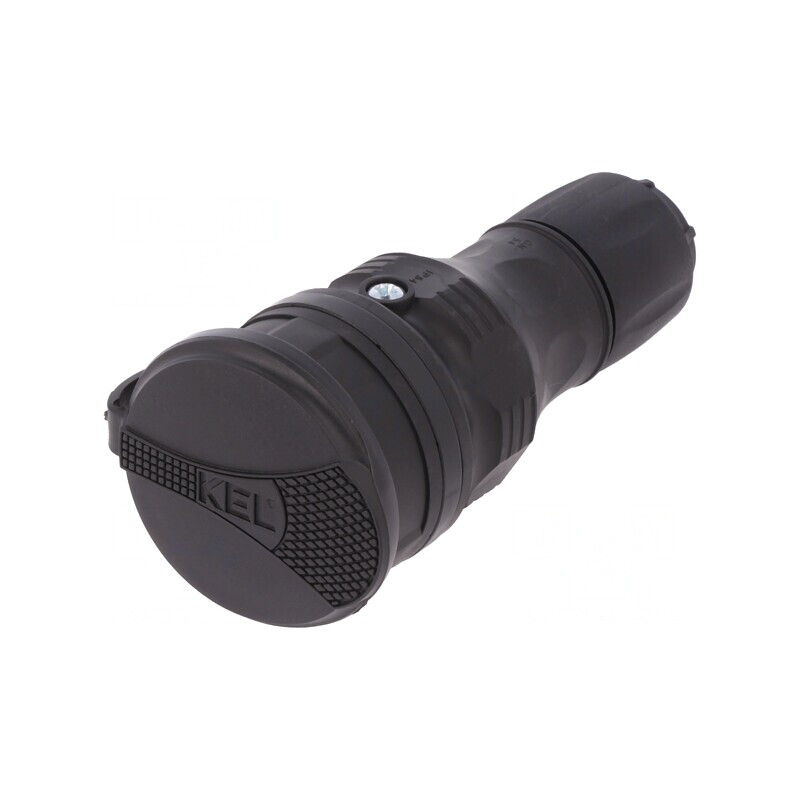 Conector Alimentare AC 250V 16A Soclu 2P+PE pe Cablu | Electronic-mag.ro | Componente Electronice