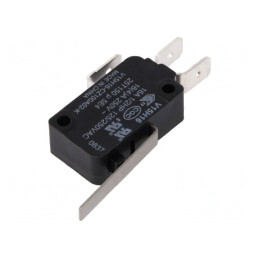 Microîntrerupător cu Manetă 16A/250VAC SPDT IP40 | Electronic-mag.ro | Componente Electronice