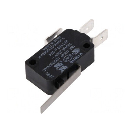 Microîntrerupător cu Manetă 16A/250VAC SPDT IP40 | Electronic-mag.ro | Componente Electronice