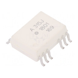 Optocuplor; SMD; Ch: 2; OUT: controler IGBT; 5kV; SO16; 10kV/μs