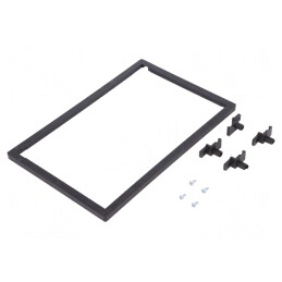 Cadru LCD OLINUXINO 7TS Plastic Negru | Electronic-mag.ro | Componente Electronice