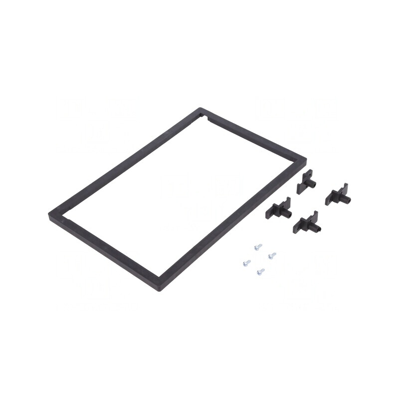 Cadru LCD OLINUXINO 7TS Plastic Negru | Electronic-mag.ro | Componente Electronice