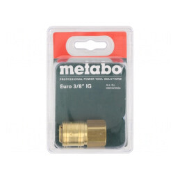 Cuplă Rapidă EURO Alamă 3/8" Filet Interior | Electronic-mag.ro | Componente Electronice