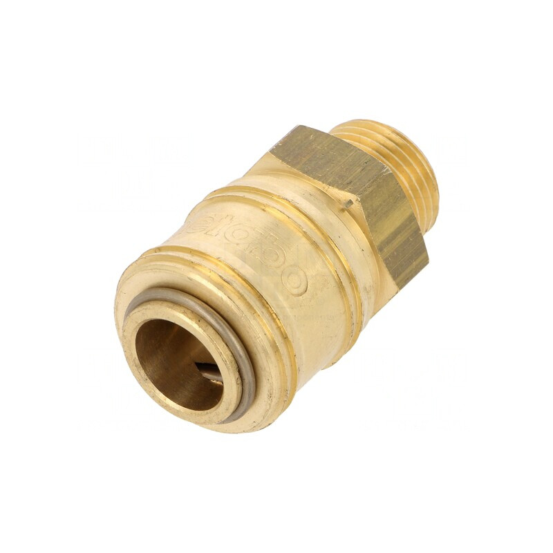 Cuplă Rapidă EURO Alamă 3/8" Filet Exterior | Electronic-mag.ro | Componente Electronice