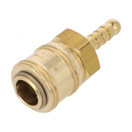 Cuplă rapidă EURO manşon alamă 6mm | Electronic-mag.ro | Componente Electronice