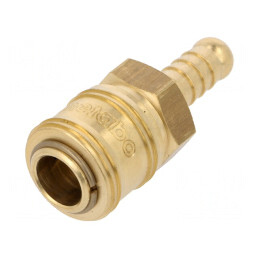 Cuplă rapidă EURO; cu manşon; alamă; Conexiune: 9mm