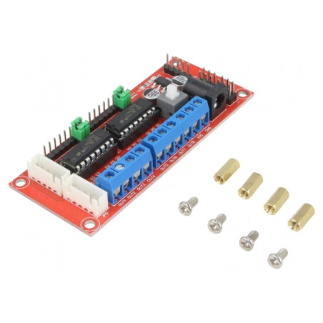 Controler Motor DC L293D 4 Canale 5-16V PWM Analogic | Electronic-mag.ro | Componente Electronice