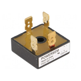 Punte Redresoare Monofazată 1,4kV 30A 500A THT | Electronic-mag.ro | Componente Electronice
