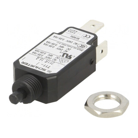 Întrerupător de Supracurent 16A SPST 240V/48V | Electronic-mag.ro | Componente Electronice