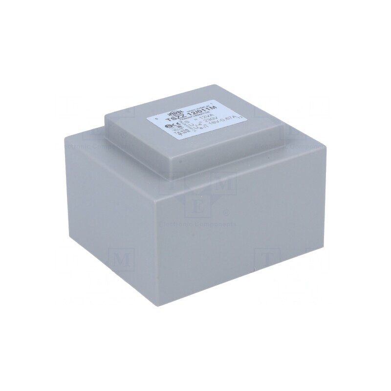 Transformator încapsulat 12VA 18V 660mA PCB | Electronic-mag.ro | Componente Electronice