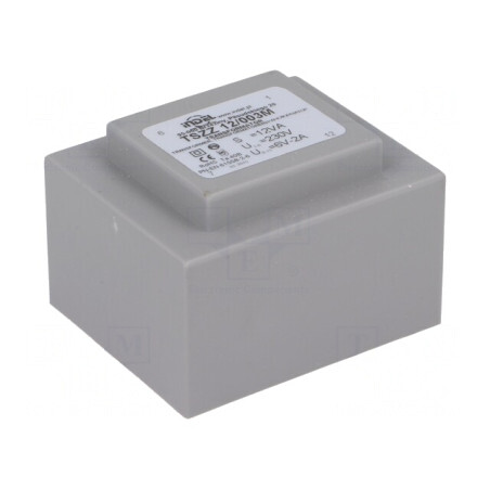 Transformator încapsulat 12VA 230V 6V 2A PCB | Electronic-mag.ro | Componente Electronice